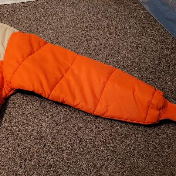 Vtg Swingster Orange Western Ranch Farm Jacket - Picture 3 of 15